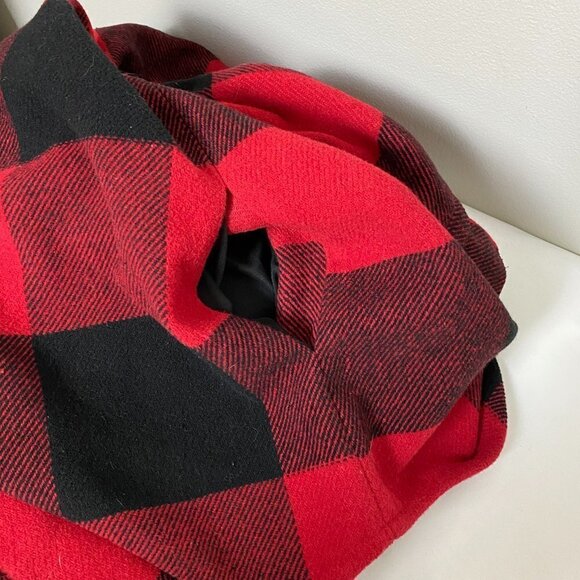BB Dakota Olive Buffalo Plaid Wool Blend Jacket - Picture 9 of 13